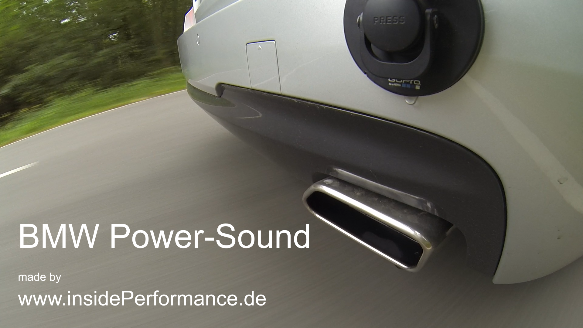 Auspuffsound Paket Panamera Diesel mit Soundbooster